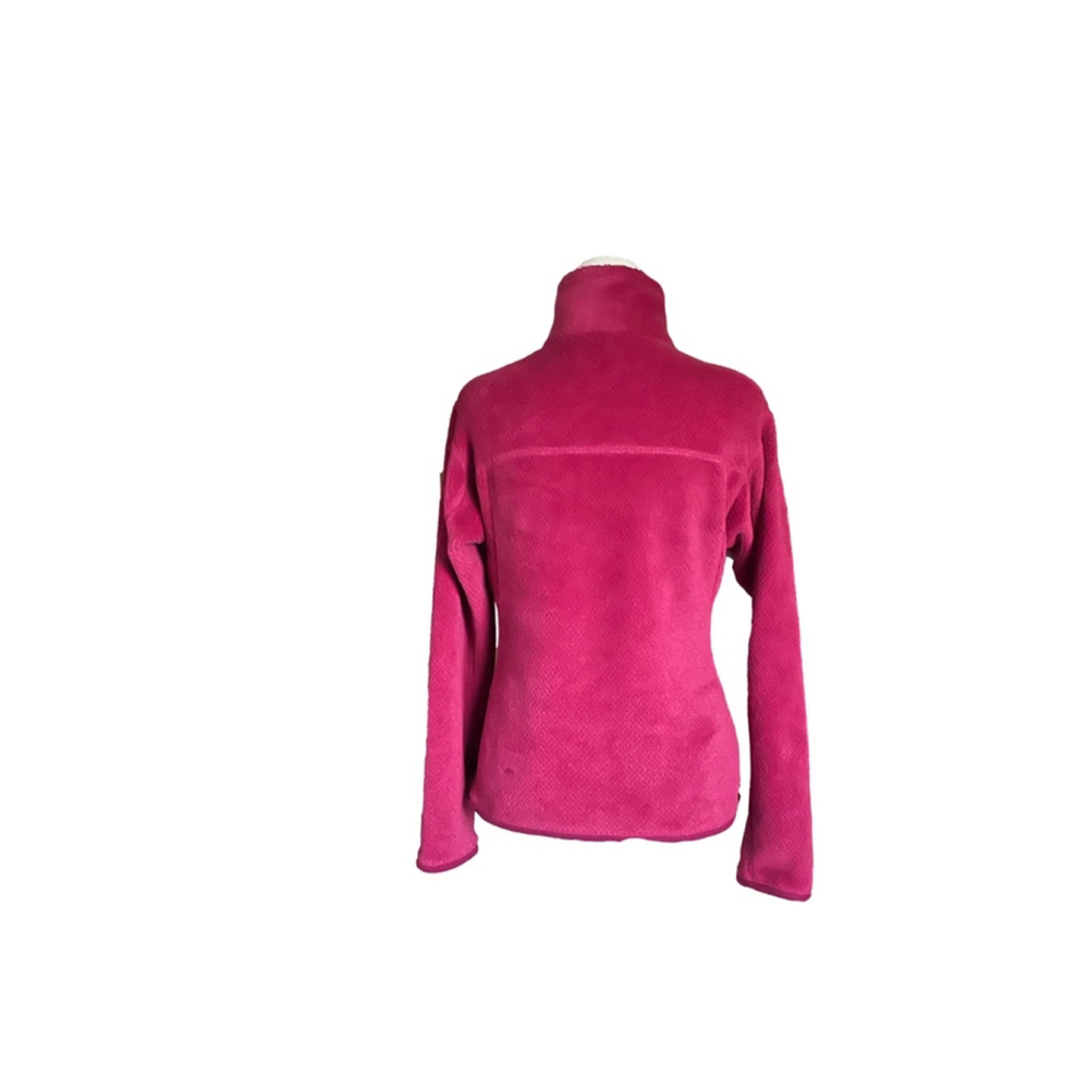 Women's Patagonia Fleece Pullover Pink Size M - Picture 4 of 5